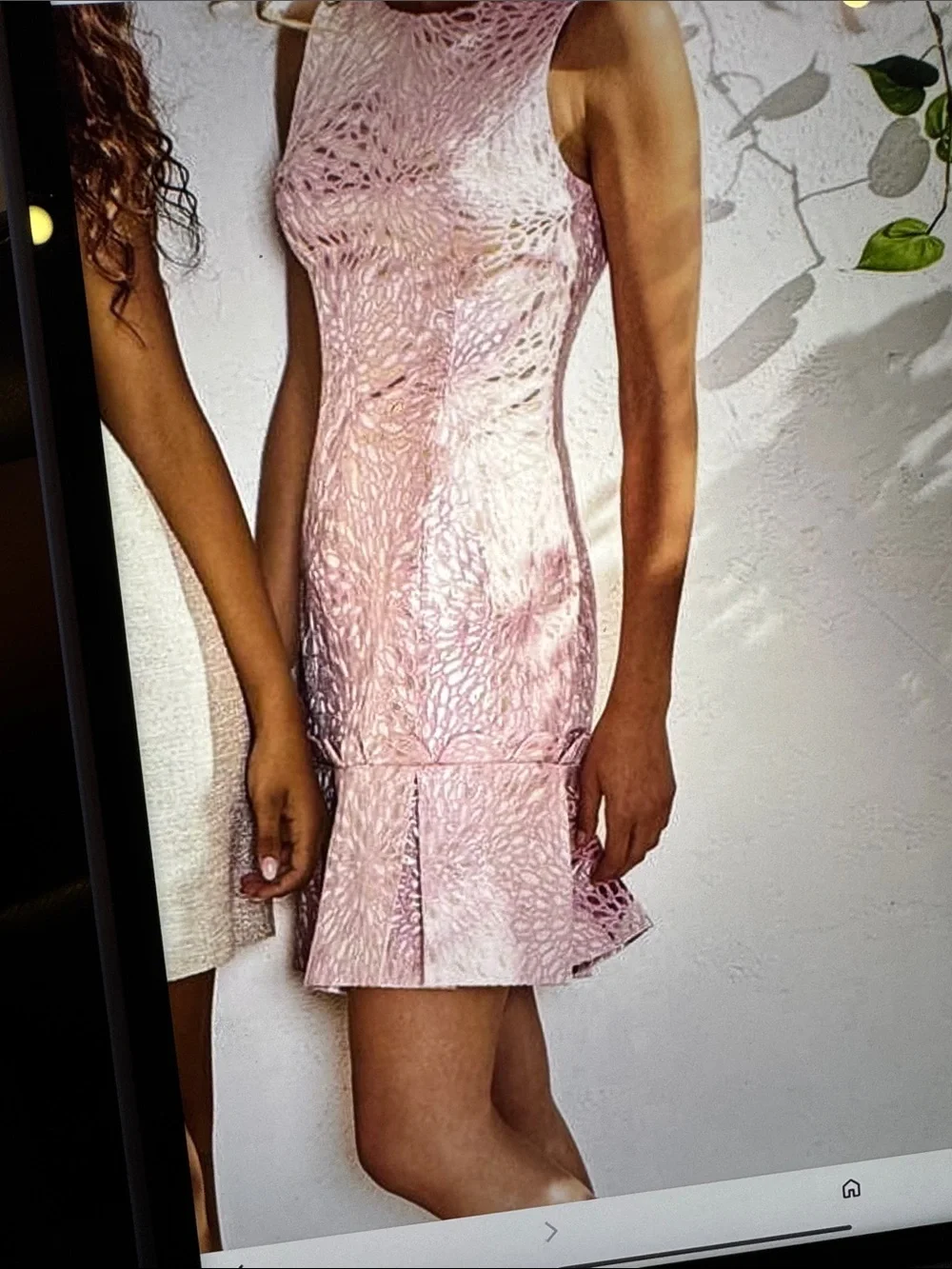 Lilly Pulitzer Abree Dress Prosecco Pink Lagoon Jacquard - Picture 9 of 10